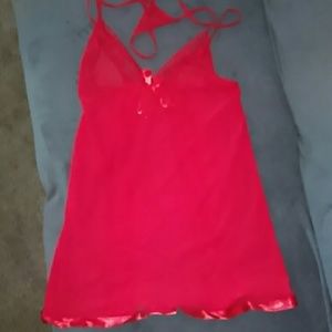 NWOT Nighty and matching g string..